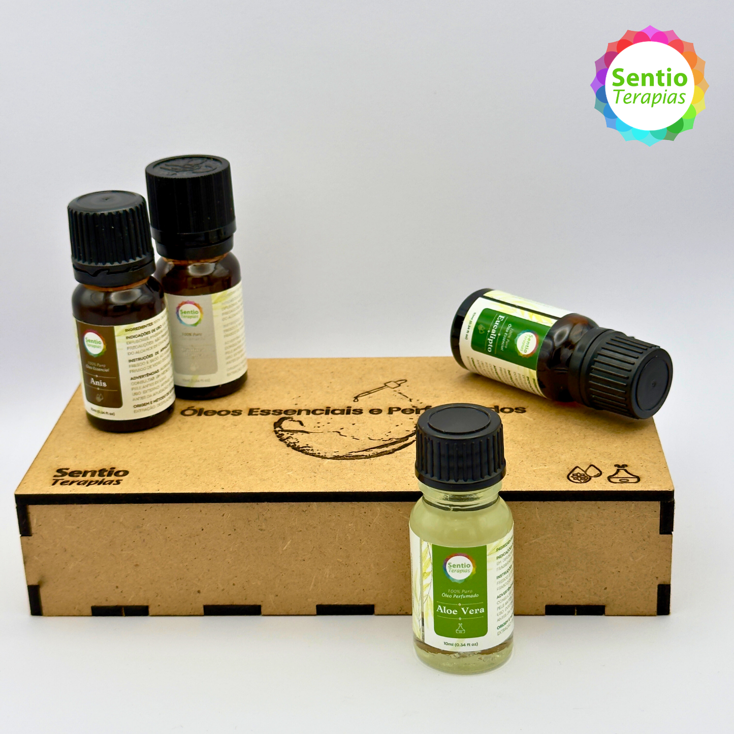Kit Completo - Óleos Essenciais e Perfumados