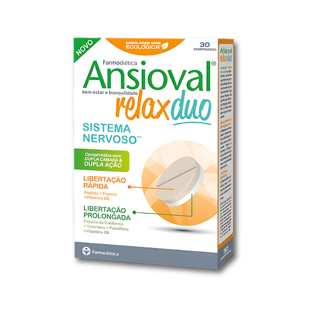 Ansioval® Relax Duo – Bem-Estar e Relaxamento Diário