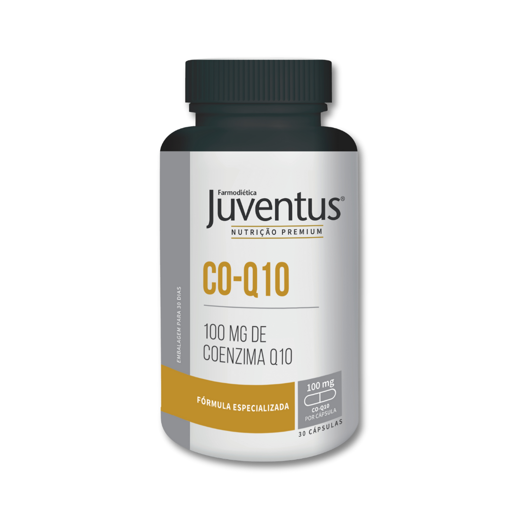 Juventus® Coenzima Q10 – Energia Celular, Coração Saudável e Antioxidante Natural