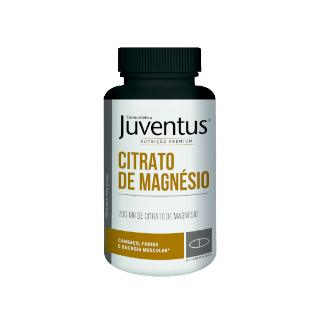 Juventus® Citrato de Magnésio – Cansaço, Músculos e Sistema Nervoso