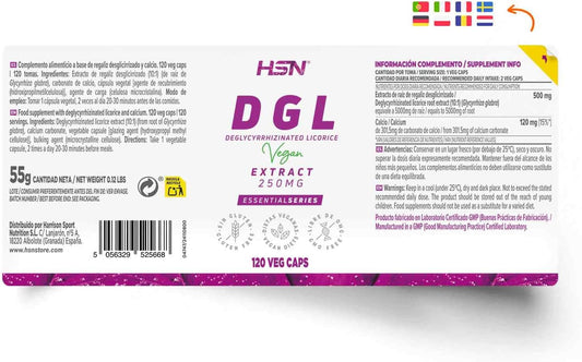 DGL - Alcaçuz desidratado (120 cápsulas)