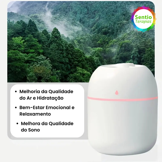 Humidificador de Aromaterapia Ultrassónico (Difusor)