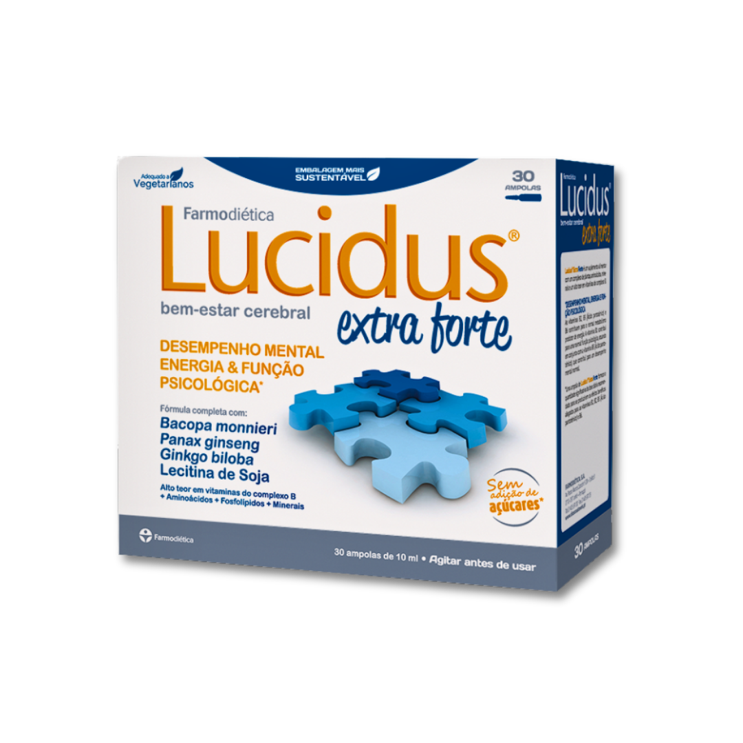 Lucidus® Extra Forte – Energia, Foco e Desempenho Máximo Diário