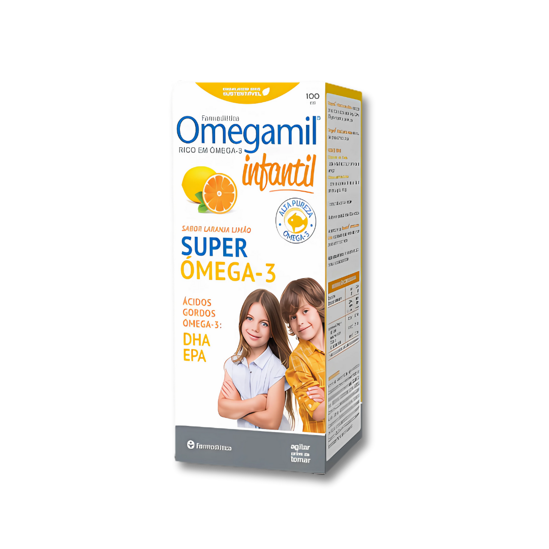 Omegamil® Infantil – Ómega-3 para Concentração e Desenvolvimento Cognitivo