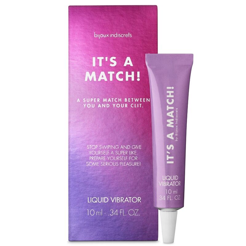 BIJOUX® It’s a Match – Vibrador Líquido Íntimo (10 ml)