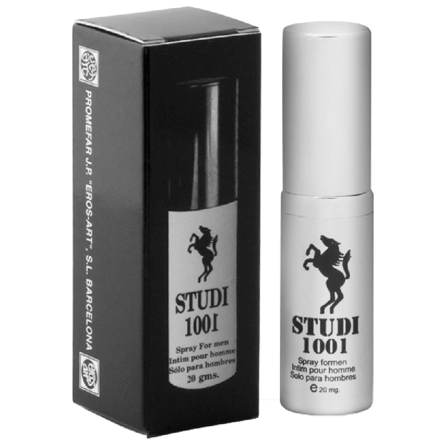 EROS-ART® Studi 1001 – Spray Retardante Masculino (20 ml)