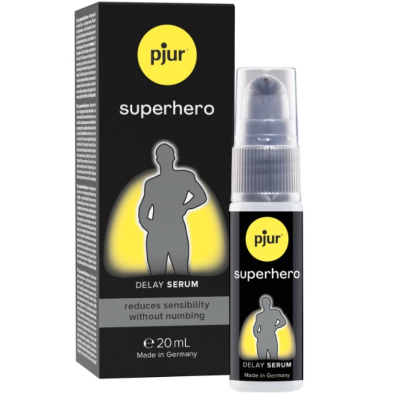 PJUR® Superhero – Soro Retardante Concentrado (20 ml)