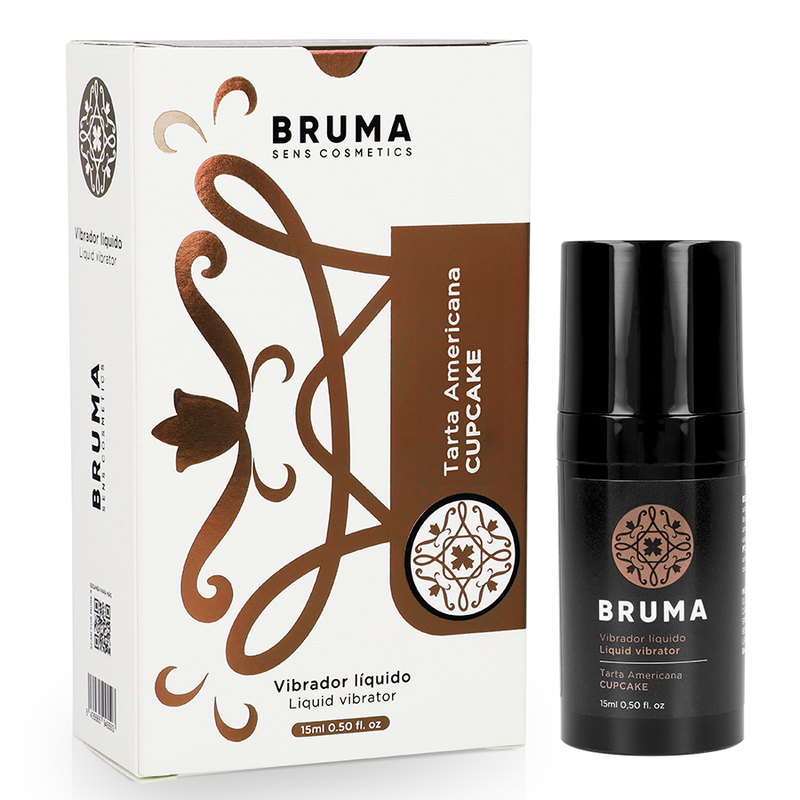 BRUMA® – Vibrador Líquido Ultra Deslizante Cupcake (15 ml)