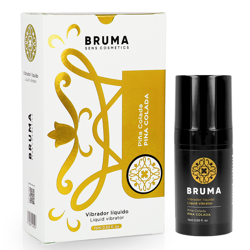 BRUMA® – Vibrador Líquido Ultra Deslizante Piña Colada (15 ml)