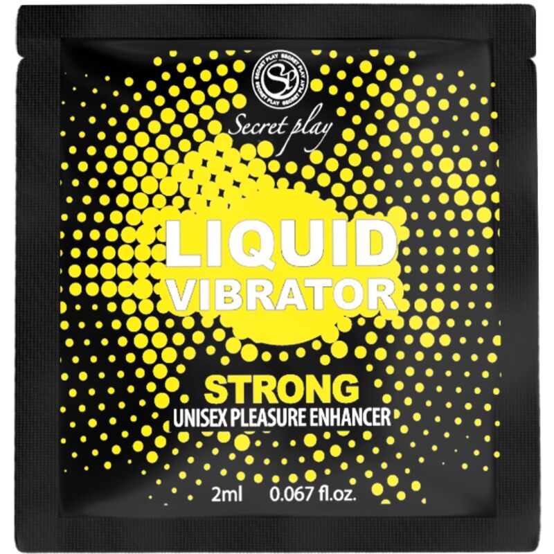 SECRETPLAY® – Vibrador Líquido Forte Dose Única (2 ml)