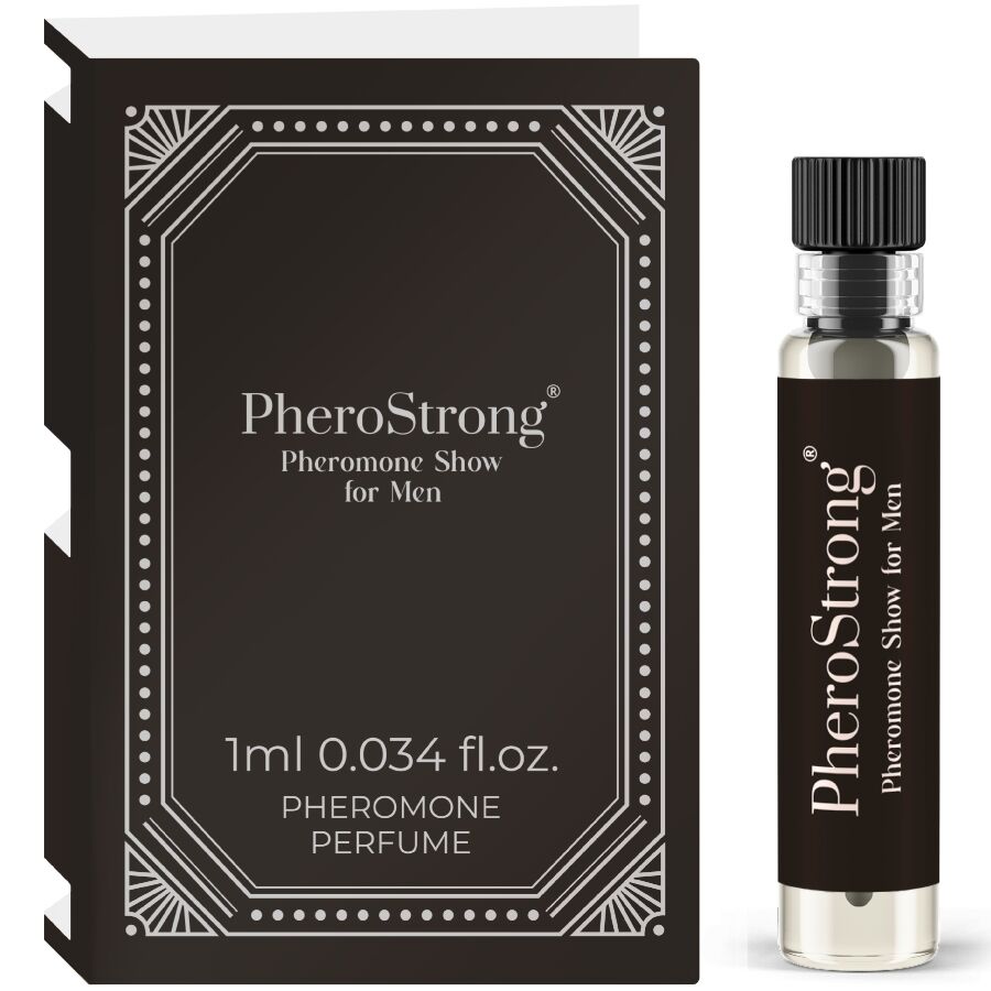 PHEROSTRONG® Show – Perfume com Feromonas para Homens (1 ml)