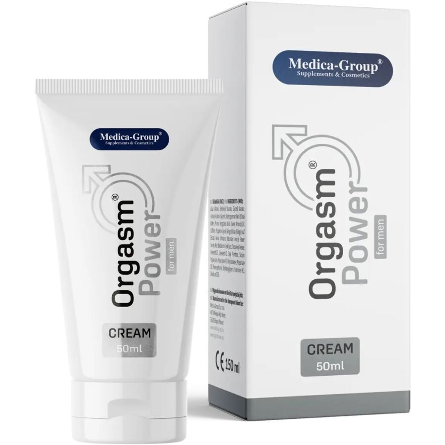 ORGASM POWER® para Homens – Creme Íntimo Intensificador (50 ml)