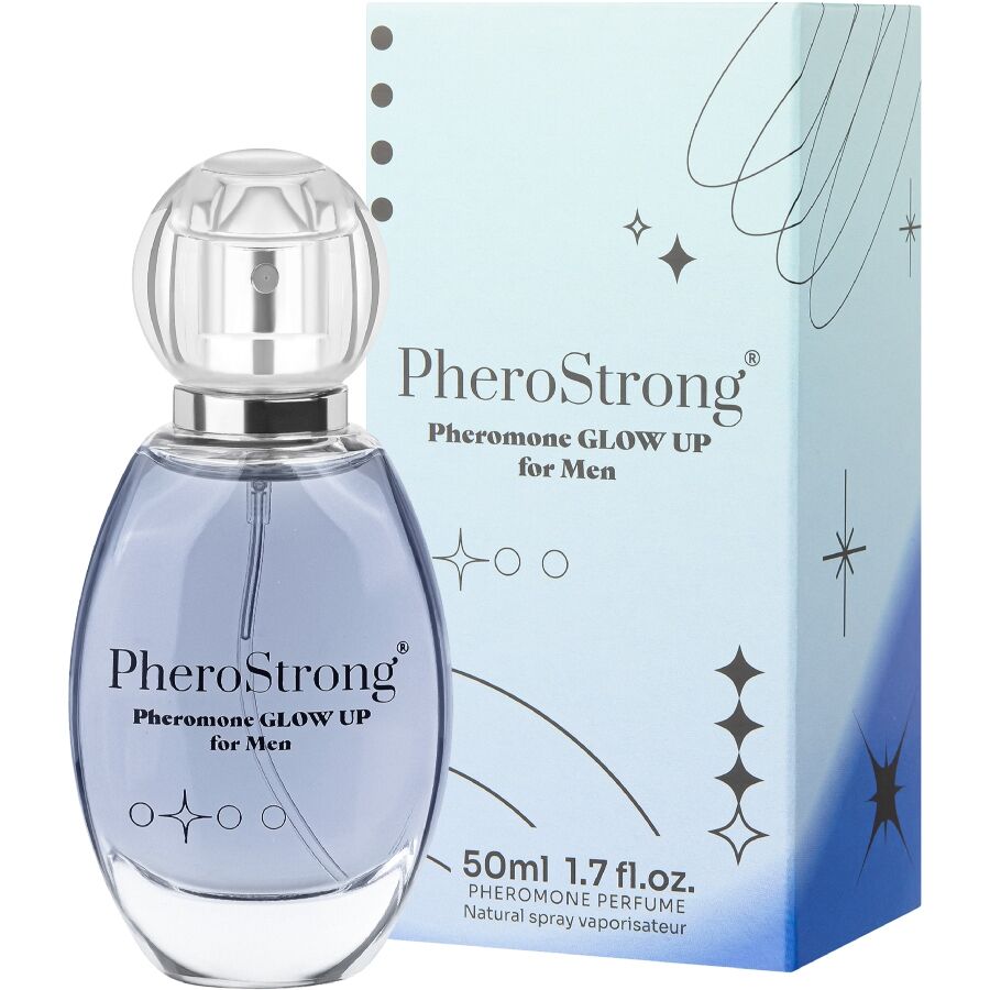 PHEROSTRONG® Glow Up – Perfume com Feromonas para Homens (50 ml)