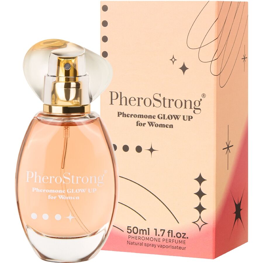 PHEROSTRONG® Glow Up – Perfume com Feromonas para Mulheres (50 ml)