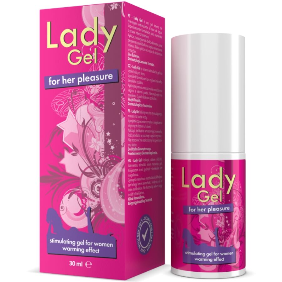 INTIMATELINE® Lady Pleasure – Gel Estimulante Feminino com Efeito de Calor (30 ml)