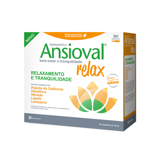 Ansioval® Relax – Relaxamento, Tranquilidade e Bem-Estar Diário