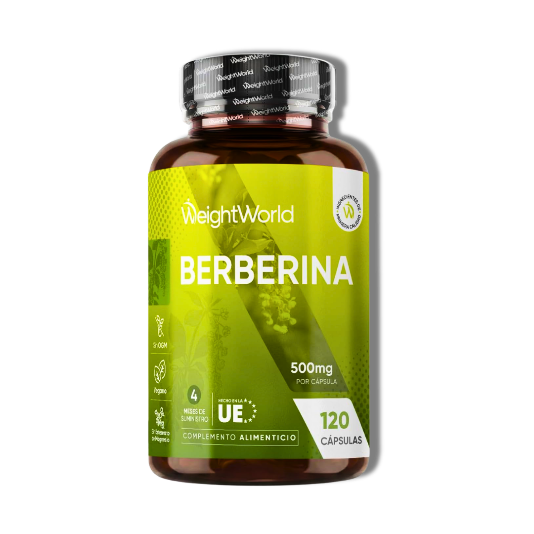 Berberina 500 mg – 120 cápsulas