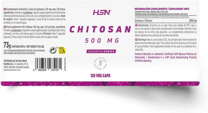 Chitosan (Quitosana) 3000 mg – 120 cápsulas