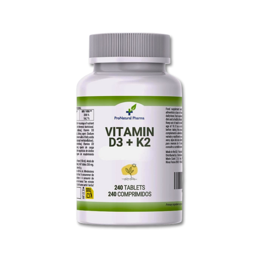 Vitamina D3 + K2 4000UI – 240 comprimidos (8 meses)