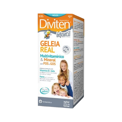 Diviten® Infantil Geleia Real – Energia, Crescimento e Imunidade Infantil