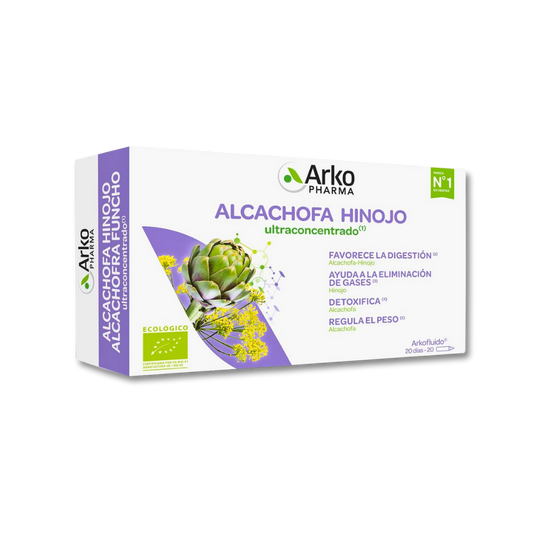 Detox BIO – Alcachofra + Funcho para Digestão e Peso Saudável