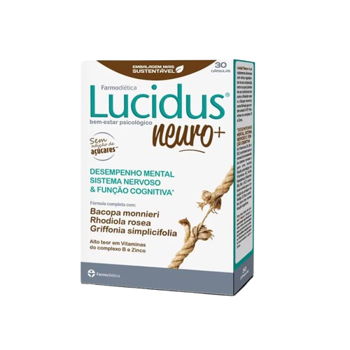 Lucidus® Neuro+ Foco, Memória e Equilíbrio Emocional