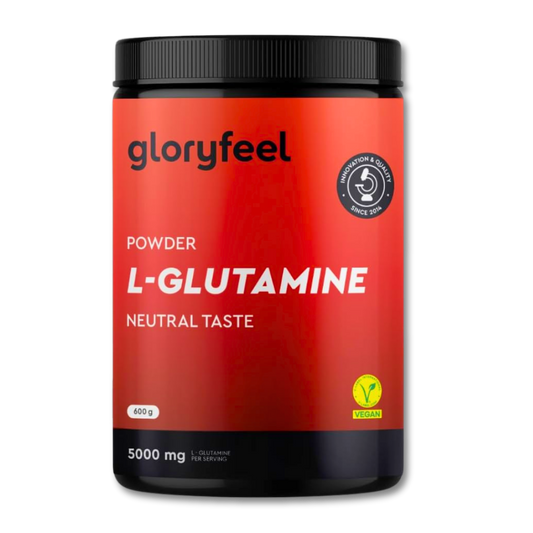 L-Glutamina Pura em Pó 600g – Recuperação Muscular, Imunidade e Saúde Intestinal