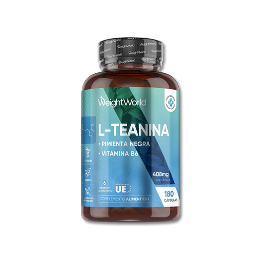 L-Teanina 400 mg + Vit B6 (180 comprimidos)