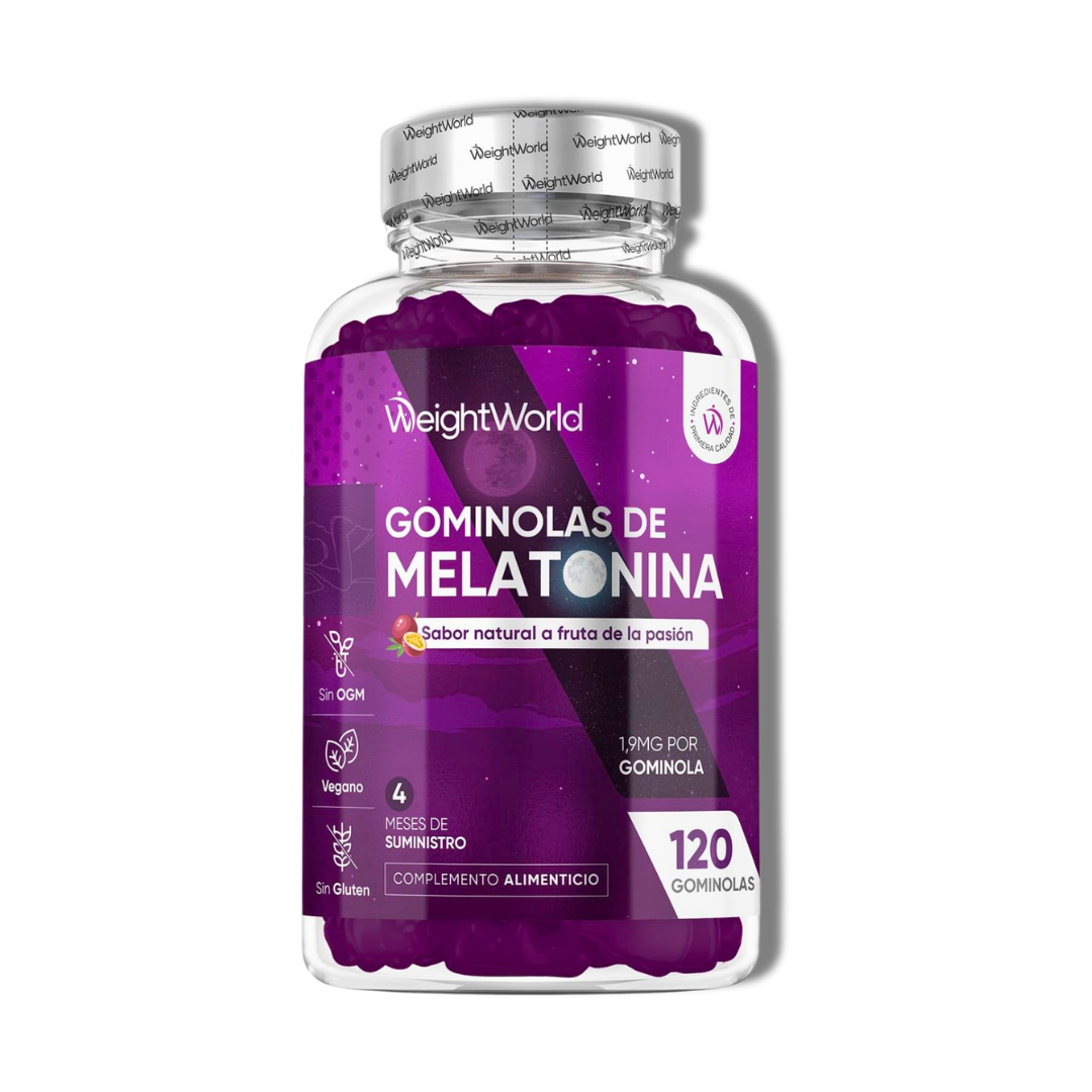 Melatonina 1,9 mg – 120 Gomas (sabor fruta)