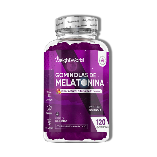 Melatonina 1,9 mg – 120 Gomas (sabor fruta)