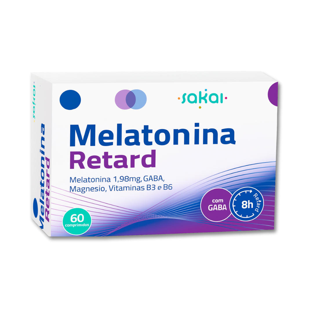 Melatonina Retard – Sono Profundo com Libertação Prolongada