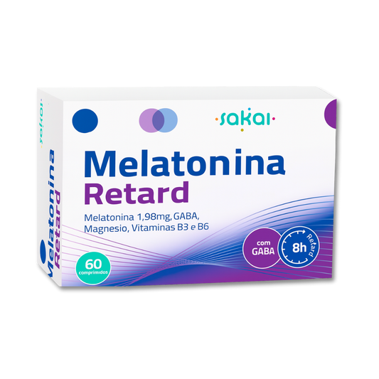 Melatonina Retard – Sono Profundo com Libertação Prolongada