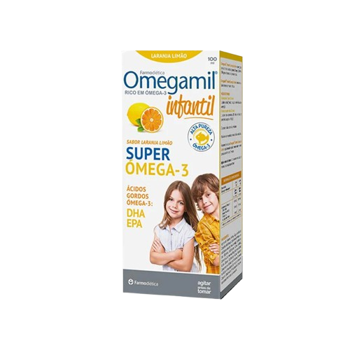 Omegamil® Infantil – Ómega-3 para Concentração e Desenvolvimento Cognitivo