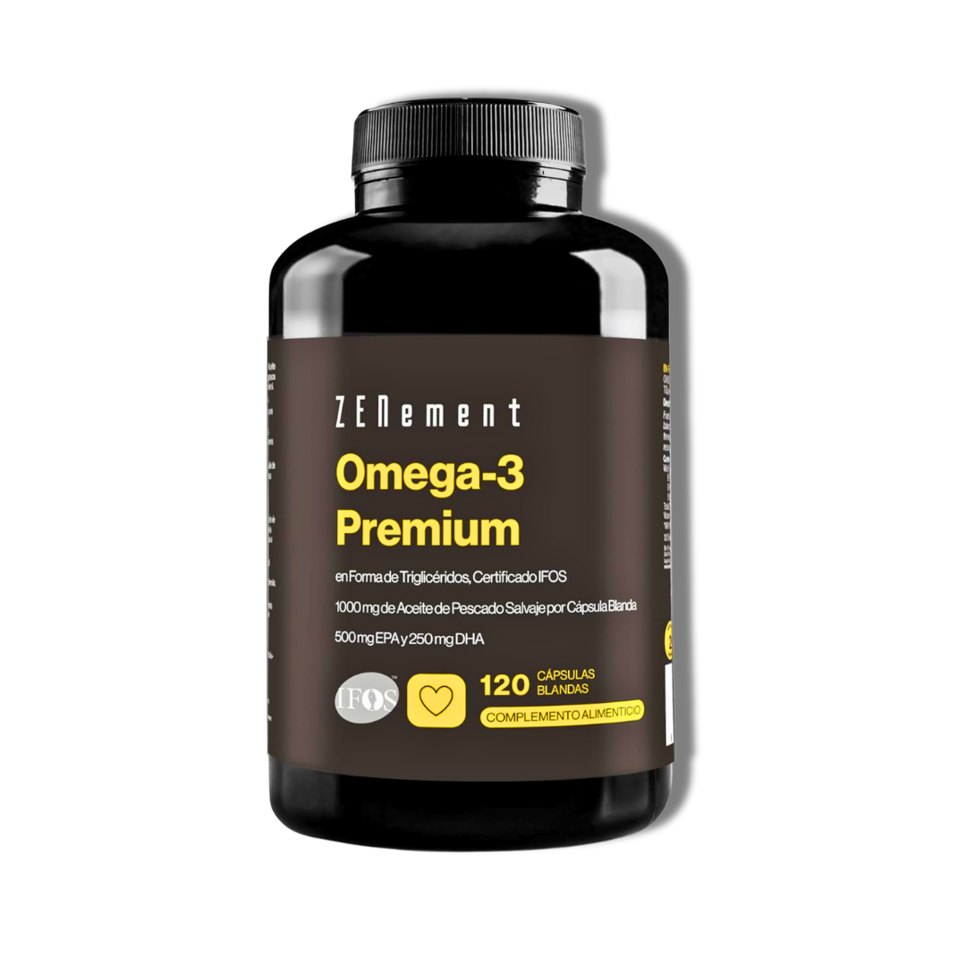 Omega 3 Premium – Triglicéridos (TG) para Absorção Ótima – 120 cápsulas moles