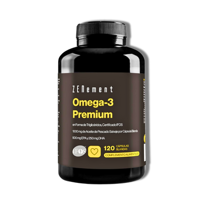 Omega 3 Premium – Triglicéridos (TG) para Absorção Ótima – 120 cápsulas moles
