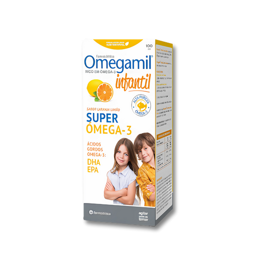 Omegamil® Infantil – Ómega-3 para Concentração e Desenvolvimento Cognitivo