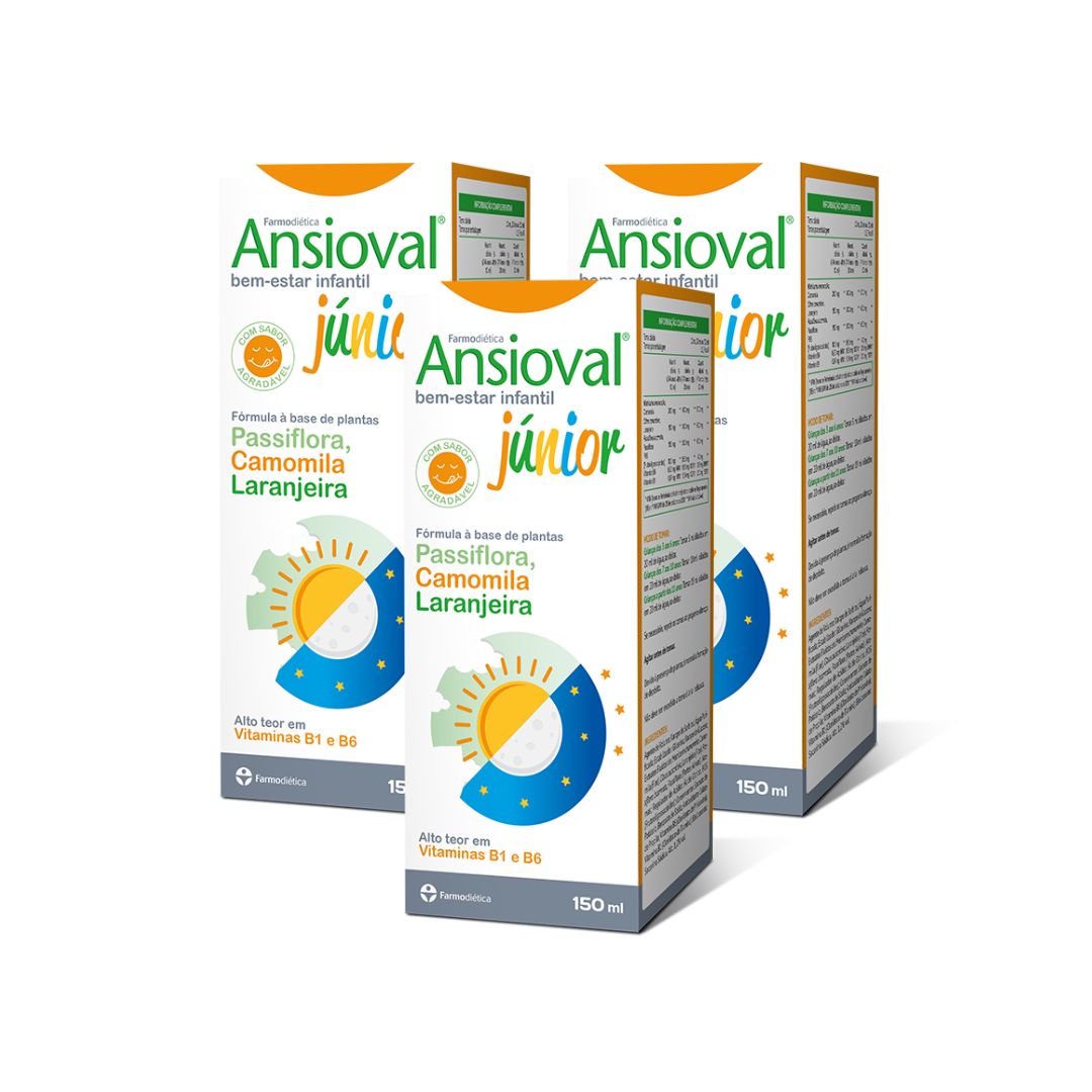 Ansioval® Júnior (PACK 3)