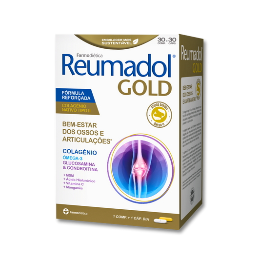 Reumadol® Gold C – Proteção Articular Avançada com Glucosamina e Condroitina