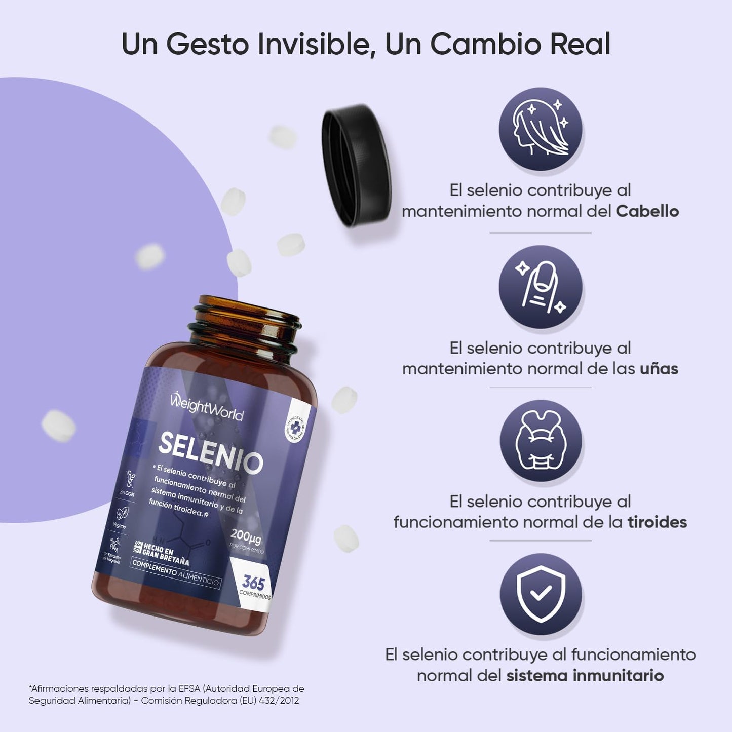 Selénio 200 mcg – 365 comprimidos