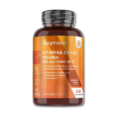 Vitamina D3+K2 4000UI – Imunidade, Ossos e Energia Celular
