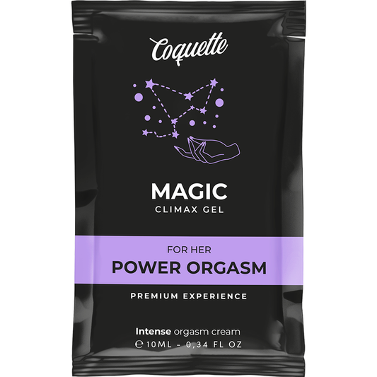 COQUETTE Chic Desire® Pocket Magic Clímax – Gel Intensificador de Orgasmo (10 ml)