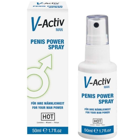 HOT® V-Activ – Spray Estimulante Masculino (50 ml)