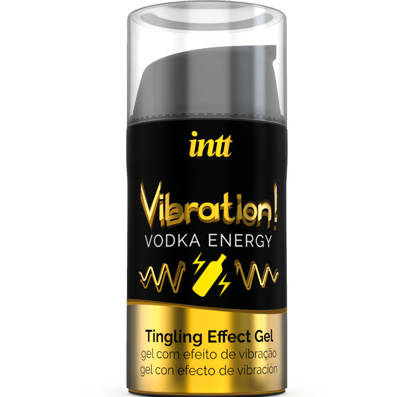 INTT® Poderoso Vodka – Gel Vibrador Líquido Íntimo (15 ml)