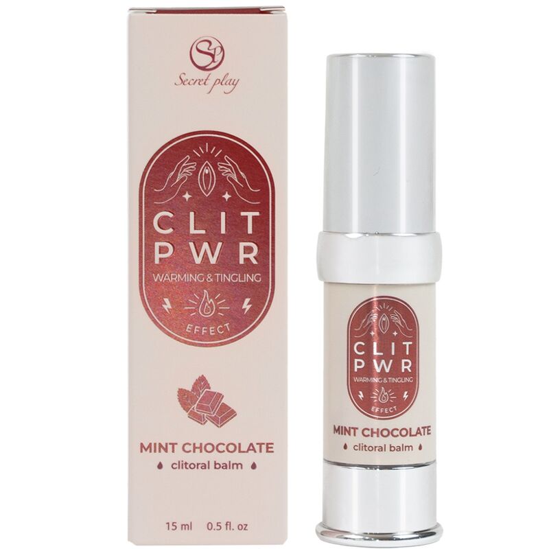 SECRET PLAY® Clit PWR – Bálsamo Clitoriano Hortelã Chocolate