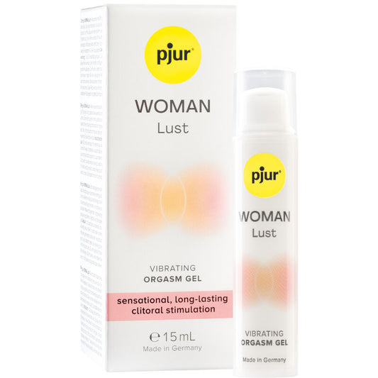 PJUR® Woman Lust – Gel Vibrante para Orgasmo Feminino (15 ml)