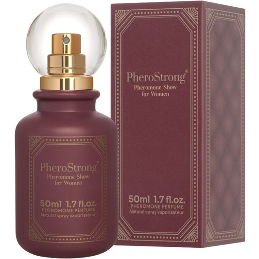 PHEROSTRONG® Show – Perfume com Feromonas para Mulheres (50 ml)