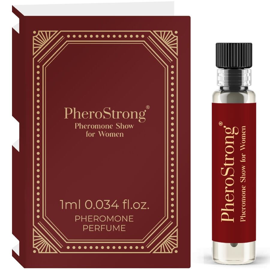PHEROSTRONG® Show – Perfume com Feromonas para Mulheres (1 ml)