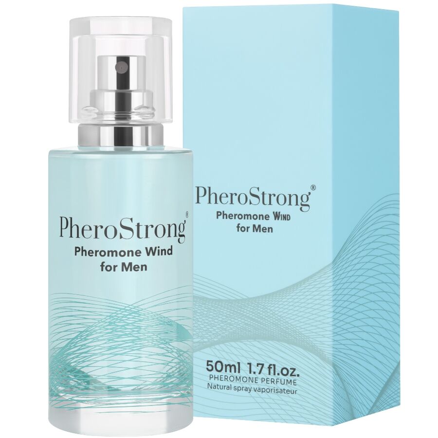PHEROSTRONG® Wind – Perfume com Feromonas para Homens (50 ml)