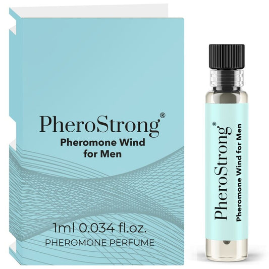 PHEROSTRONG® Wind – Perfume com Feromonas para Homens (1 ml)