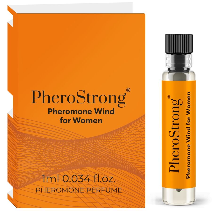 PHEROSTRONG® Wind – Perfume com Feromonas para Mulheres (1 ml)